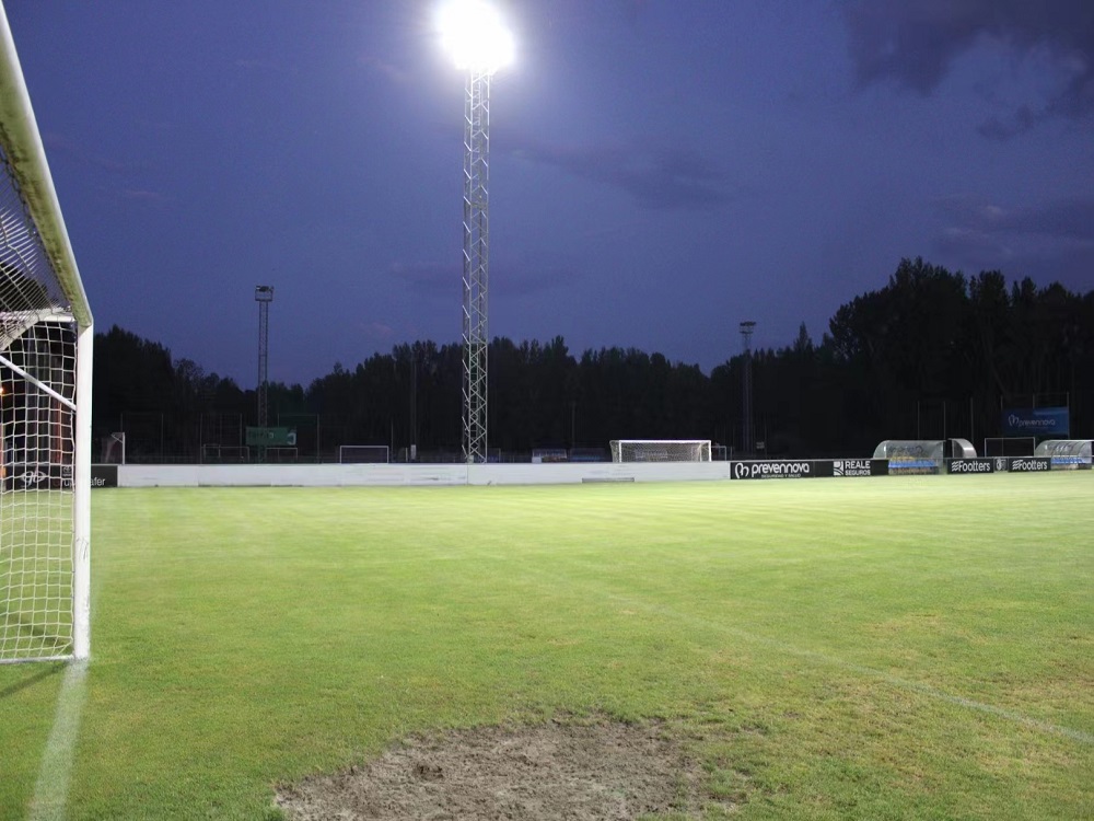 Spain football field Lighting Project