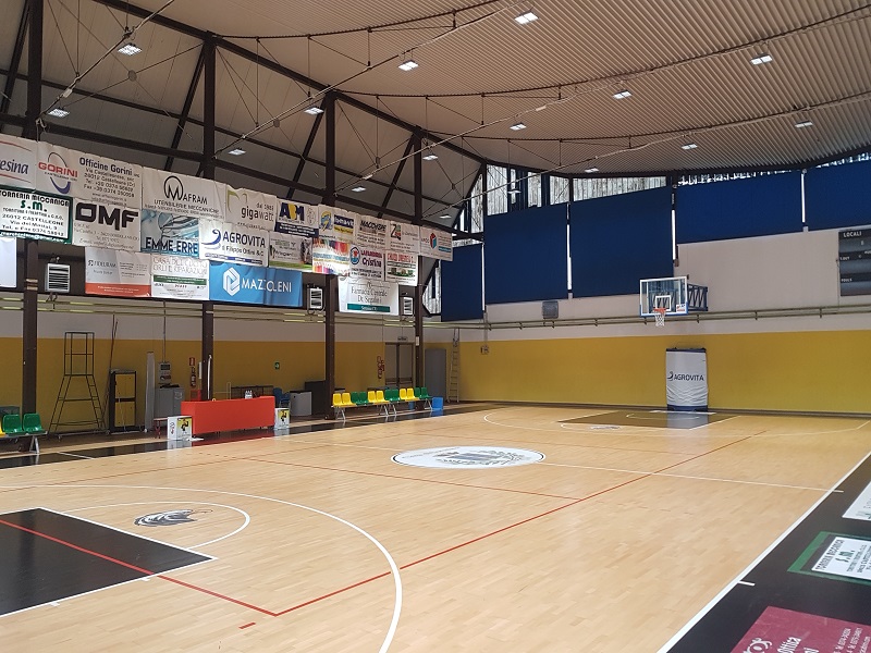 Indoor Basketball court Lighting Project