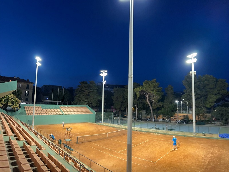 Croatia Tennis Court Lighting Project